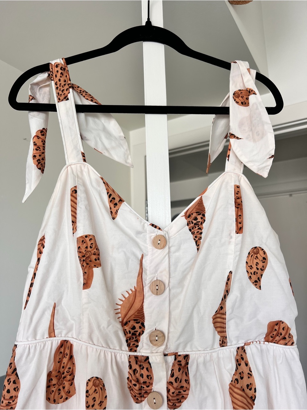 Farm Rio Leopard Shell Midi Dress - Picture 9 of 14